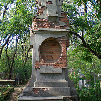 Старое кладбище Таганрога. Стела