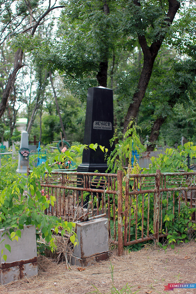 Старое кладбище Таганрога. Участок Нечаевых