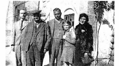 Старое кладбище Таганрога: Герман Базенер с семьей после отъезда из России в Персию в 1916 году