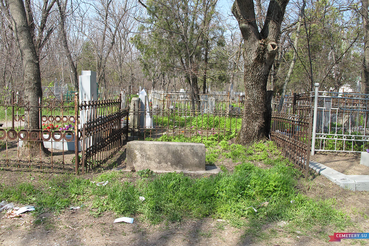 Старое кладбище Таганрога. Фамильный участок Кулешовых