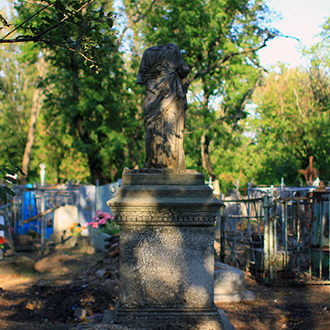 Старое кладбище Таганрога. Е. И. Дмитрова