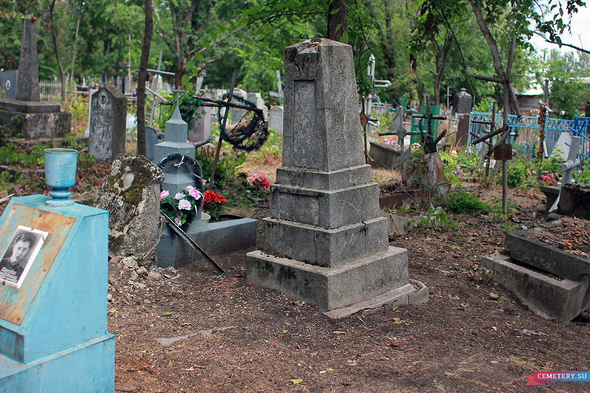Старое кладбище Таганрога. Д. М. Маропуло
