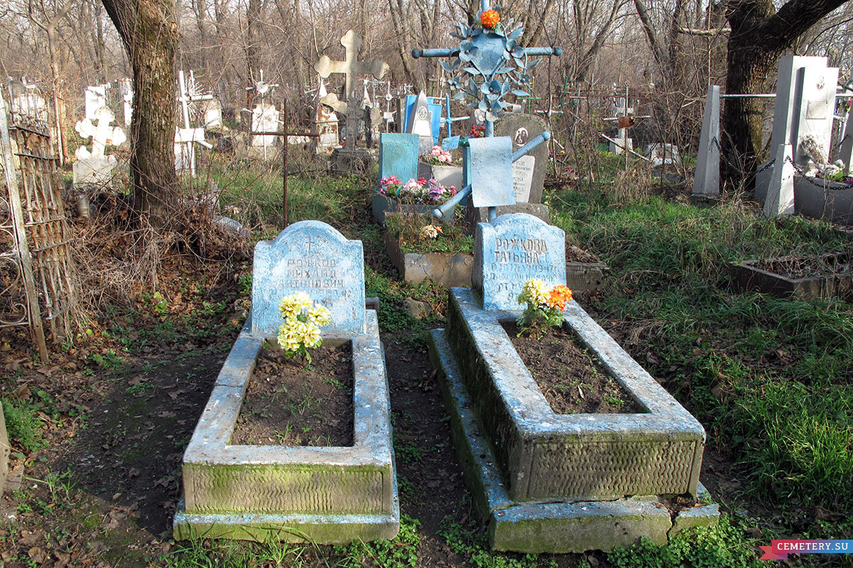 Старое кладбище Таганрога. Семья Рожковых