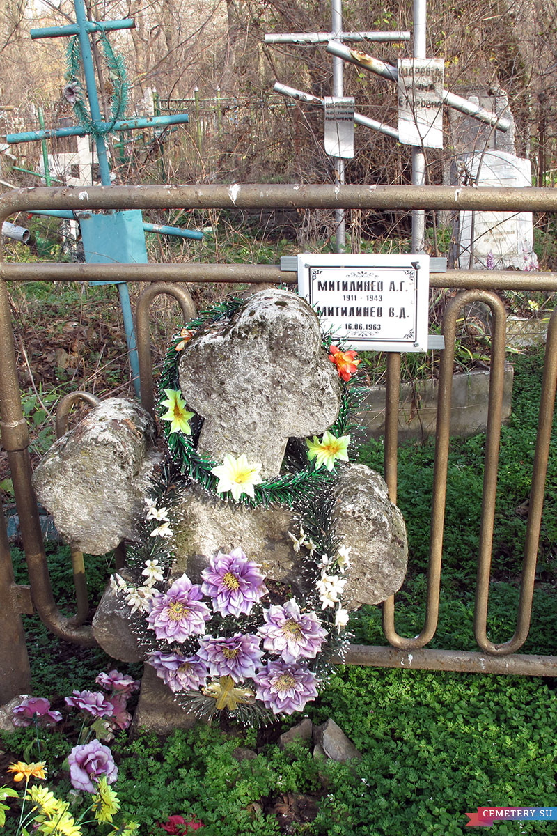 Старое кладбище Таганрога. Захоронение Митилинео-Барбариго-Клименко-Шепетевой