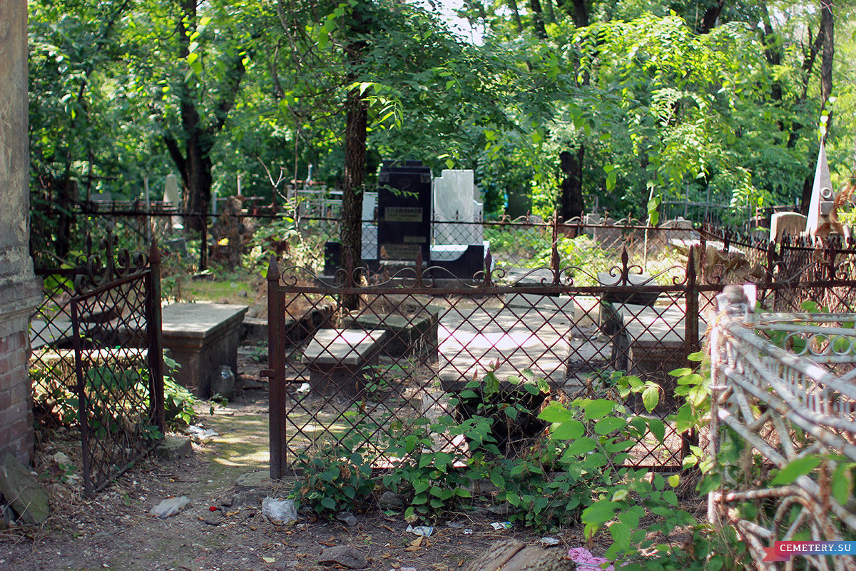 Старое кладбище Таганрога. Трофимовы, Лазаревы, Вербовские, Кузнецовы