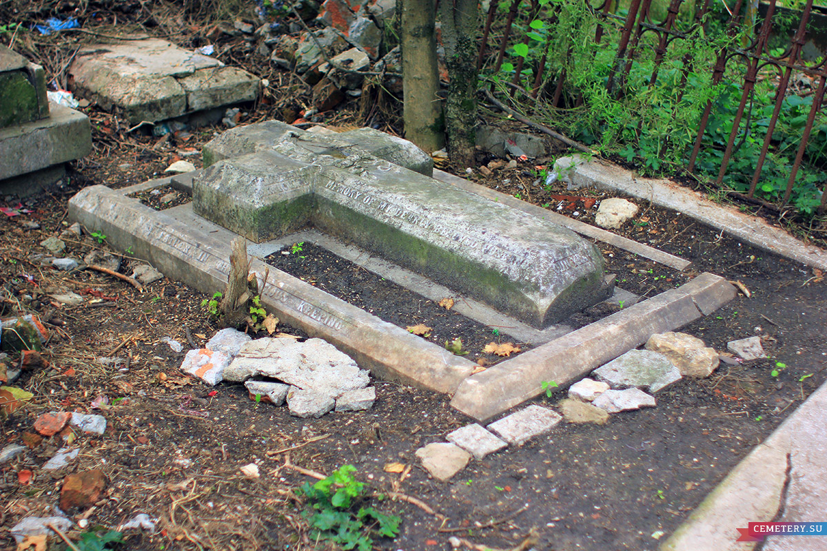 Старое кладбище Таганрога. Джон Емес
