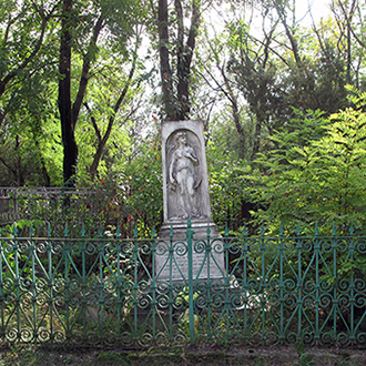 Старое кладбище Таганрога. Могила дочери греческого купца Михалтиано